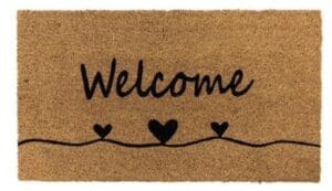 40 x 70 Latex Core Mat Welcome