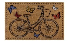 40 x 60 Latex Core Mat Bicycle