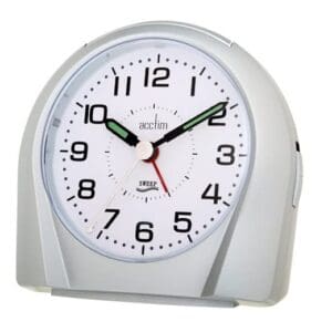 Acctim Europa Alarm Silver