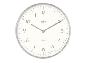 Madison Wall Clock 350cm Steel/Silver