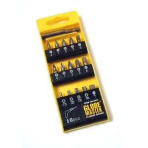 Globemaster 16 Piece Power Tool Bit Set