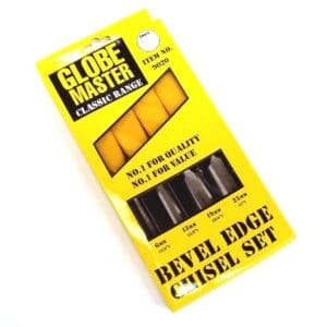 Globemaster 4 Piece Bevel Edge Chisel Set