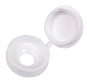 Bag (250) White Screw Cups And Covers For Screws (10)