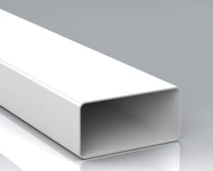 015 Flat Channel White 1.5 Mtr