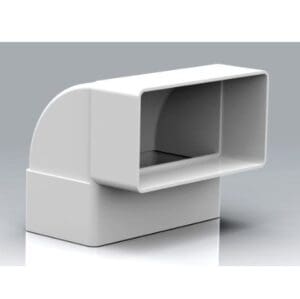 060 Flat Vertical Bend White