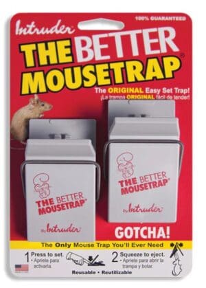 Intruder Plastic Mouse Trap Pack 2