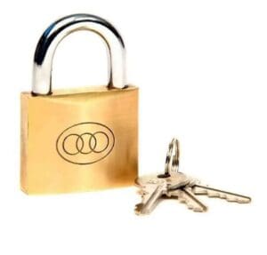 TriCircle Brass Padlock 25mm LTC262