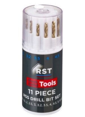 RST 11 Piece HSS Drill Bit Set