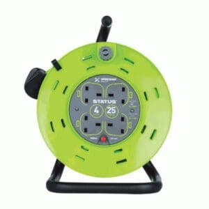 Status Ext Cable Reel 25 Mtr 13A