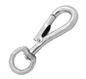 4" Spring Swivel Hook