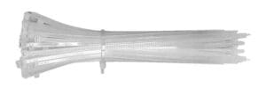Round Tower Cable Ties 200x4.8mm Natural (100)