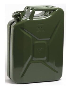 Rhino Steel Jerry Can Green 20 Ltr