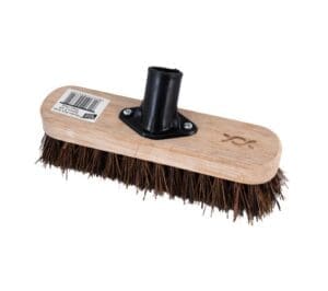Deck Scrub 9" Wooden Socketed