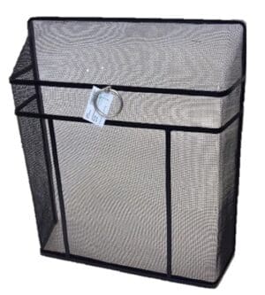 Round Tower Heavy Duty Flat Top Fireguard 25"