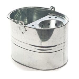 Round Tower Galvanised Mop Bucket