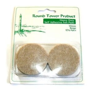 Feltgard Pads Heavy Duty Round 2" Pk 4