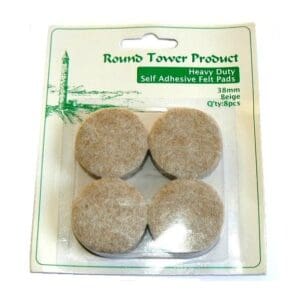 Feltgard Pads Heavy Duty Round 1 1/2" Pk 4