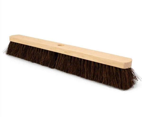 24" Soft Platform Broom Black Fibre  ( 59749 )