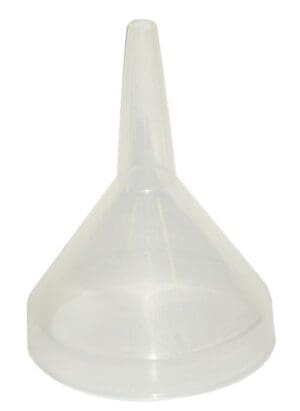 Lucy Round Funnel Trans 12cm 5"