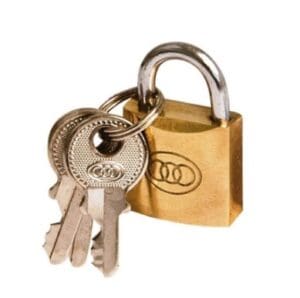 TriCircle Brass Padlock 32mm LTC263