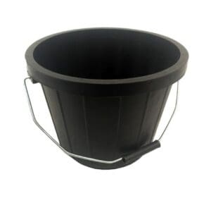 Plastic Bucket 2 Gallon Black