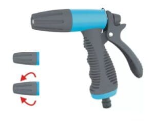 Spray Gun with adjustable nozzle