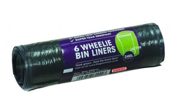 Wheelie Bin Liners Roll 6