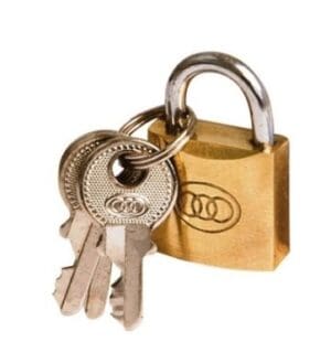 TriCircle Brass Padlock 20mm LTC261